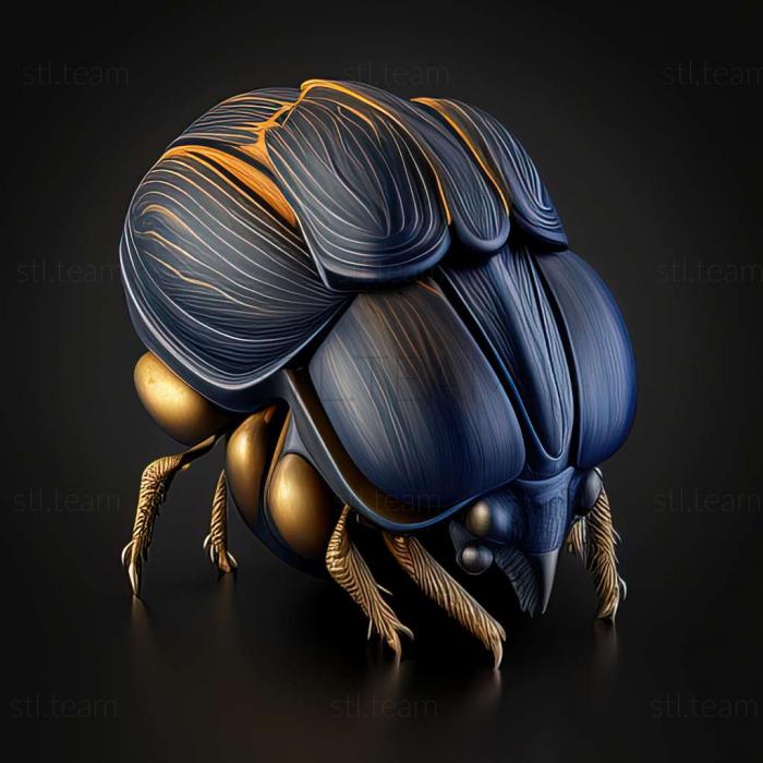 3D model Chrysolina oricalcia (STL)